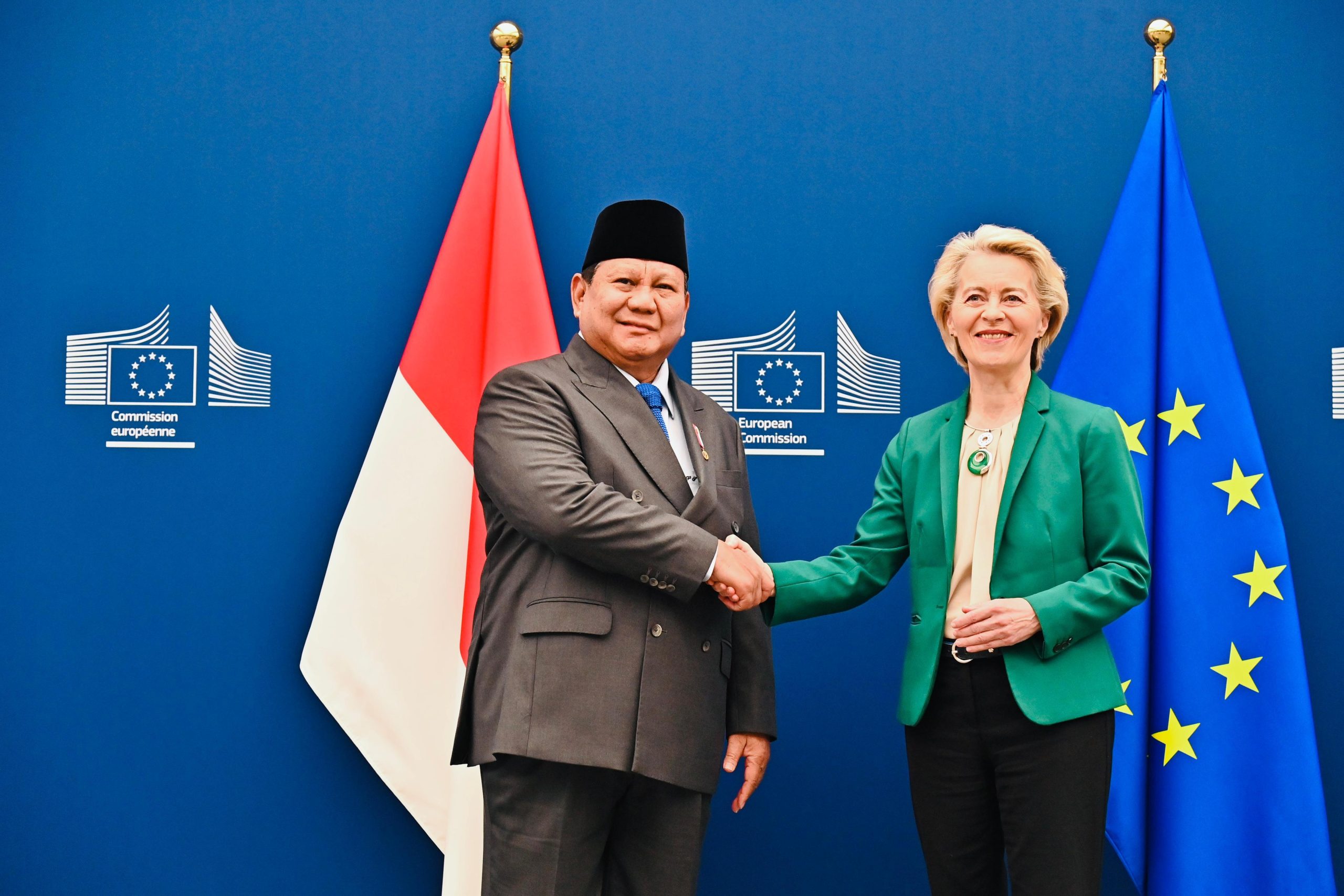 Prabowo dan Presiden Komisi Eropa Sepakati IEU-CEPA