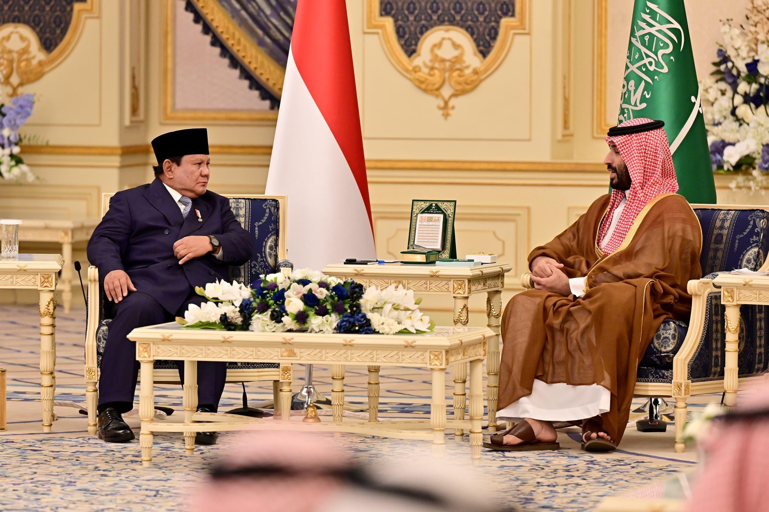 Presiden Prabowo dan Pangeran MBS Tandatangani MoU Indonesia-Arab Saudi