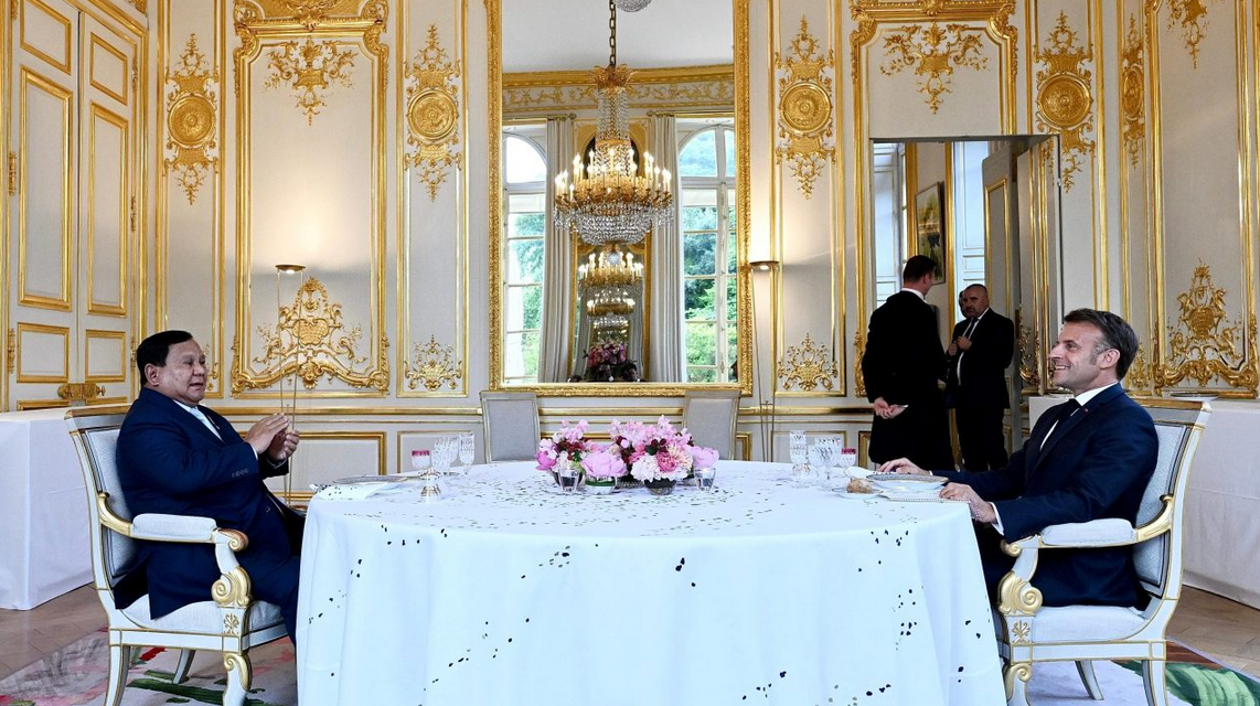 Diplomasi Élysée: Prabowo Hadiri Jamuan Privat dengan Macron