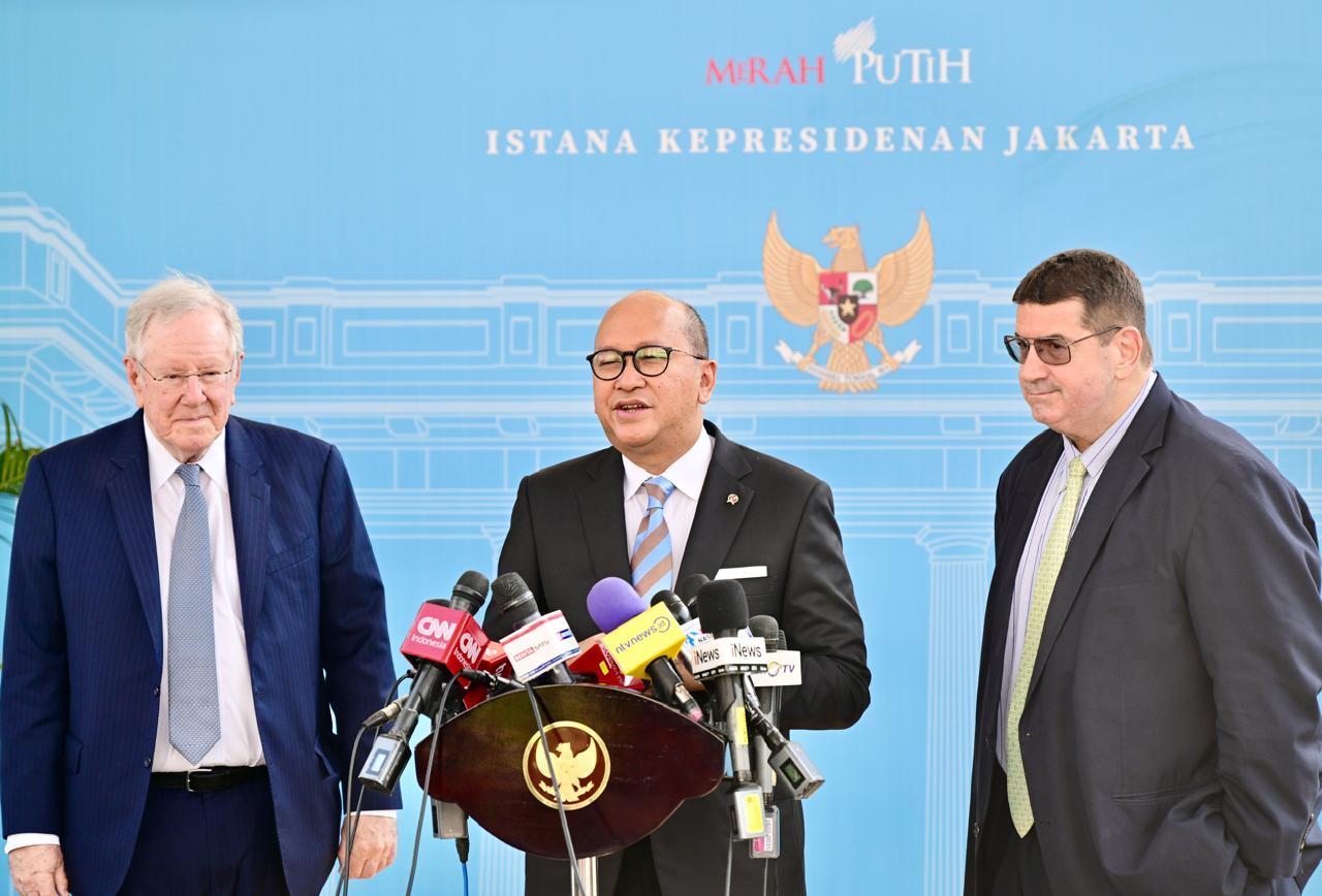 Prabowo Terima Steve Forbes, Bahas Visi Indonesia Kompetitif