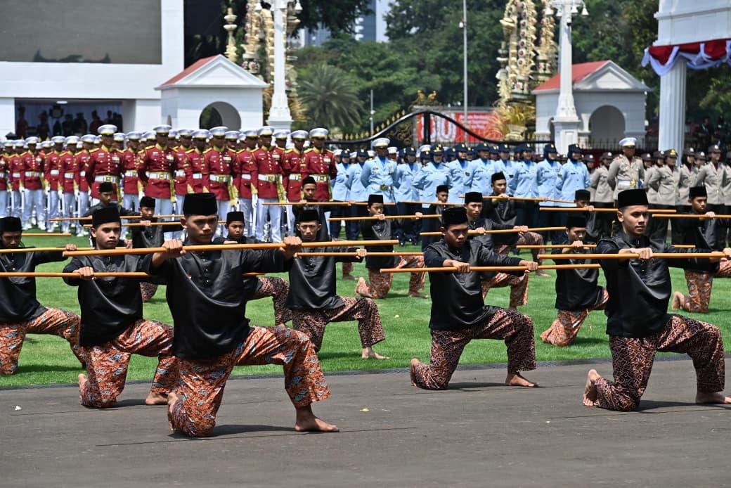 Seni Budaya Nusantara Spektakuler di Istana Merdeka Bersama Presiden Prabowo