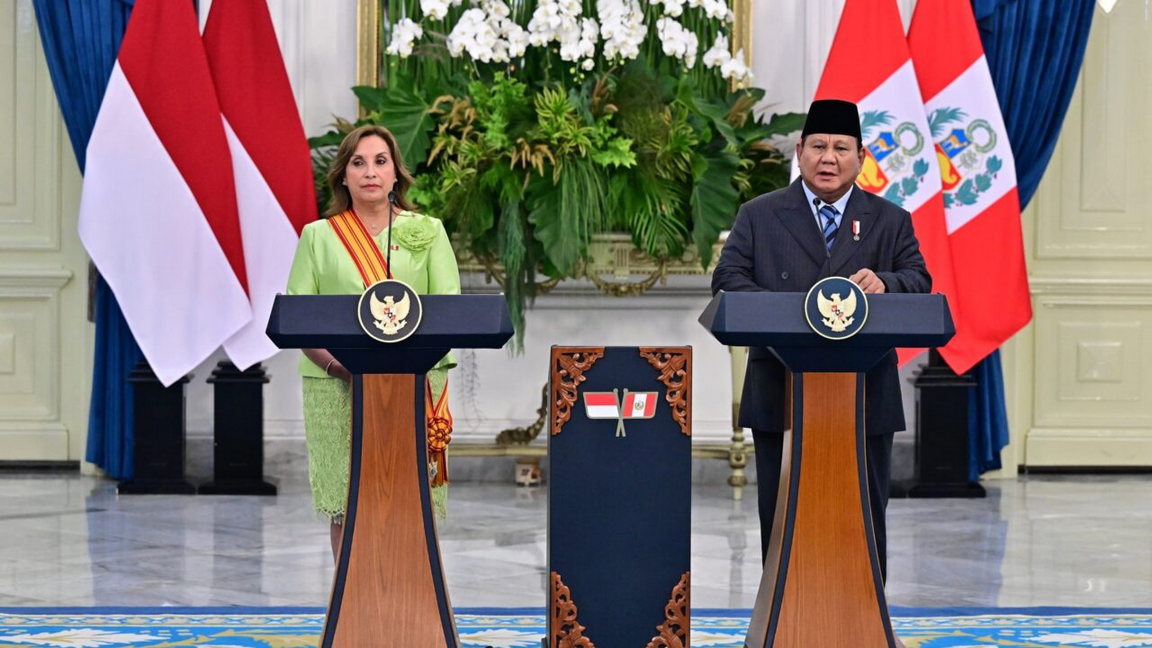 Prabowo Apresiasi Dukungan Peru untuk Solusi Dua Negara Palestina
