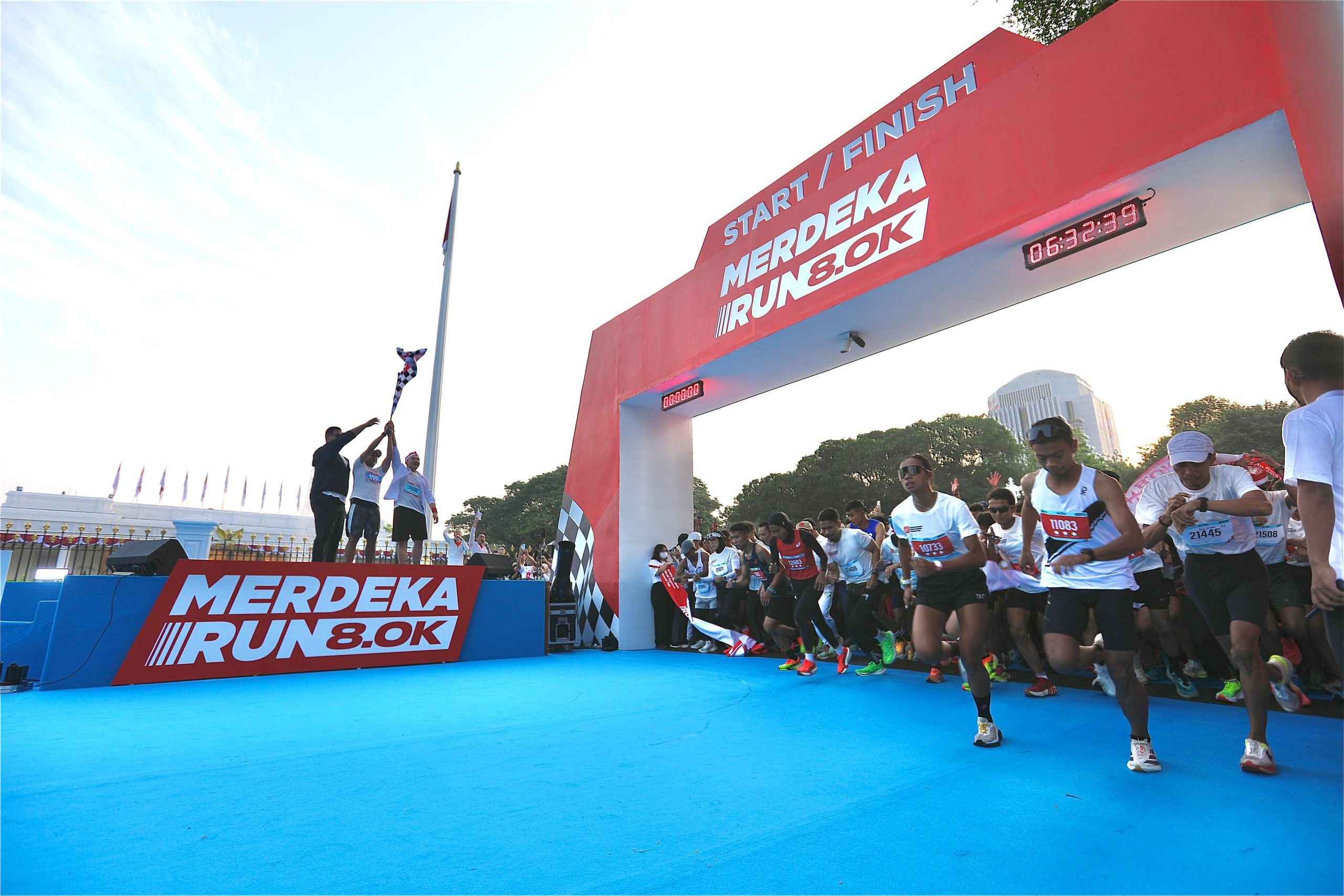Merdeka Run 8.0K Sambut HUT Ke-80 RI