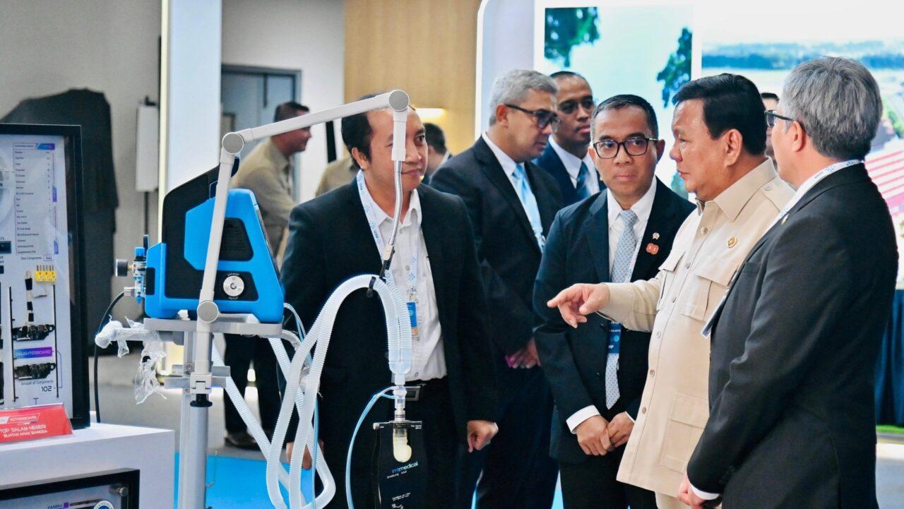 Presiden Prabowo Kunjungi Pameran Inovasi KSTI 2025 untuk Dukung Teknologi Nasional