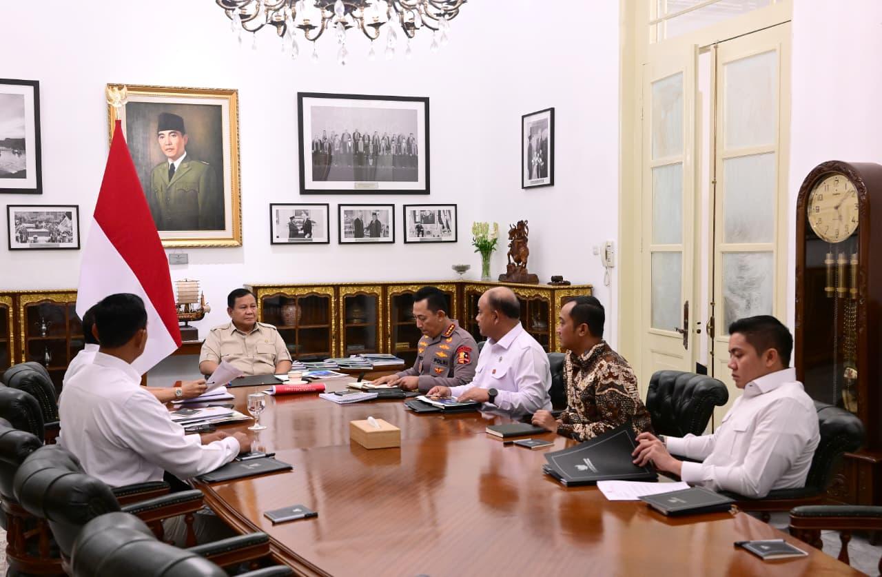 Pertemuan Tertutup Prabowo Bahas Keamanan dan Ketahanan Pangan