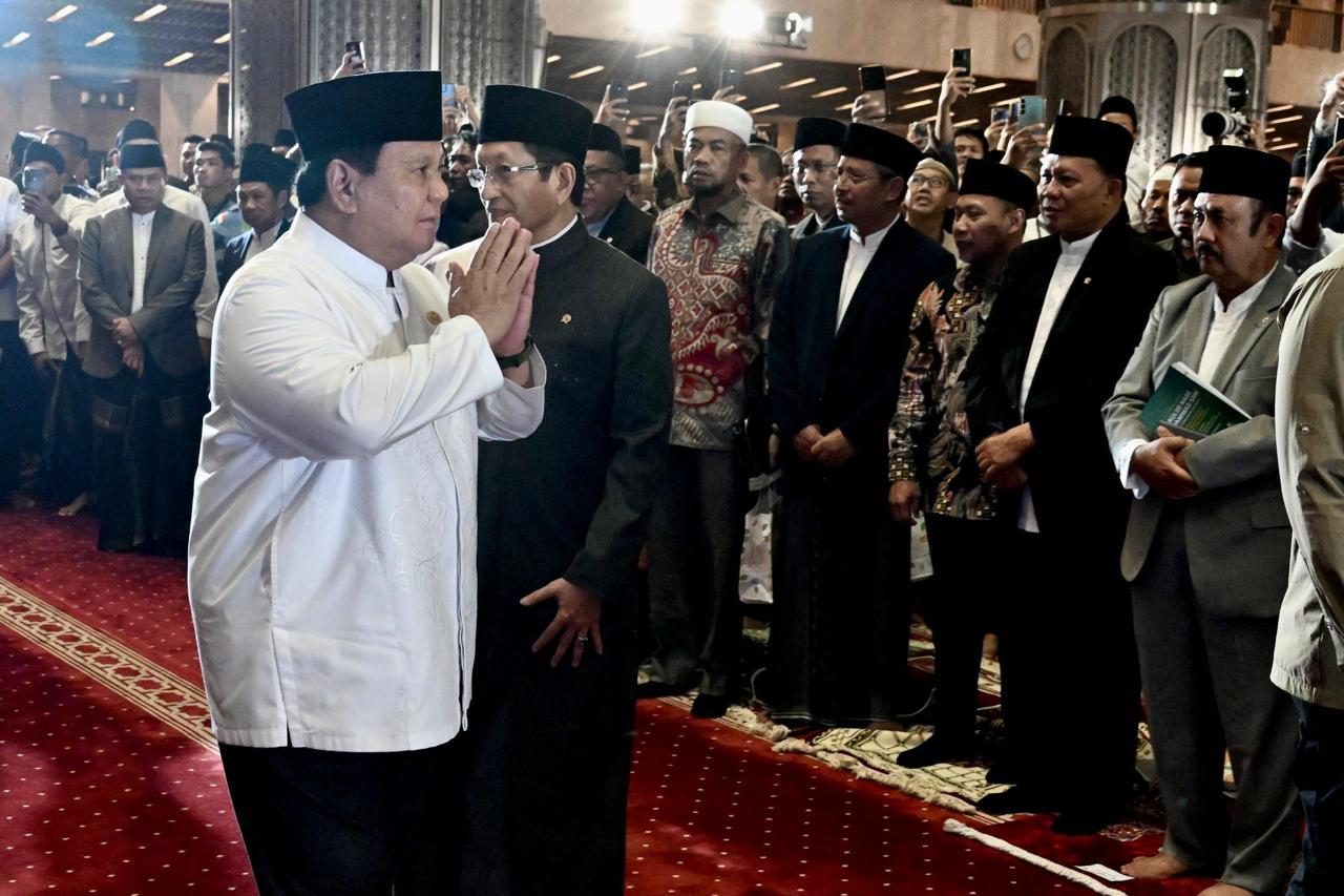 Presiden Prabowo Hadiri Maulid Nabi 1447 H di Masjid Istiqlal Jakarta