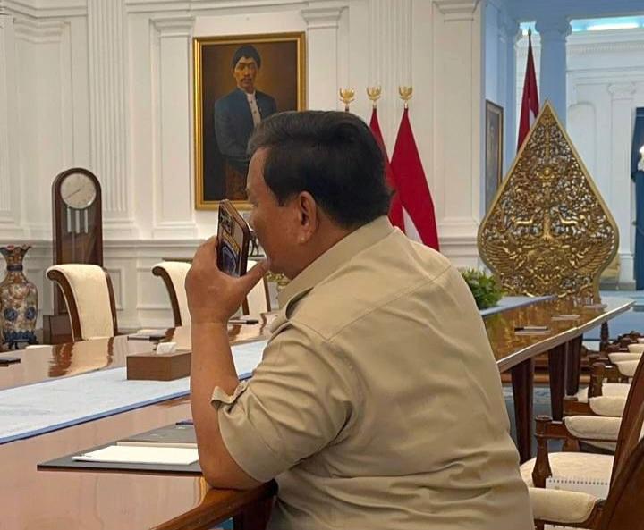 Presiden Prabowo Tegaskan Solidaritas Emir Qatar Pascaserangan Israel