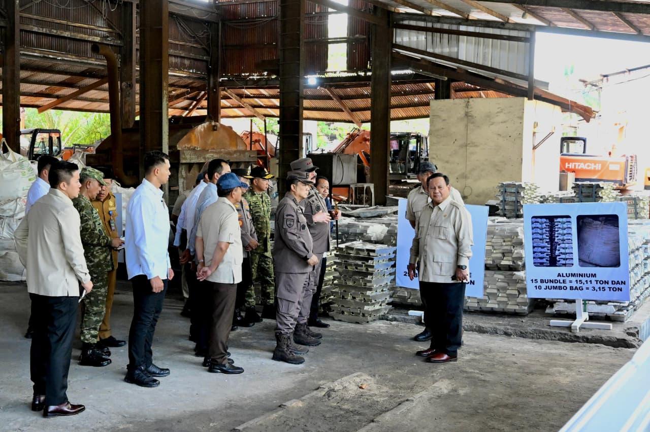 Presiden Prabowo Apresiasi Aparat, Komitmen Selamatkan Kekayaan Negara