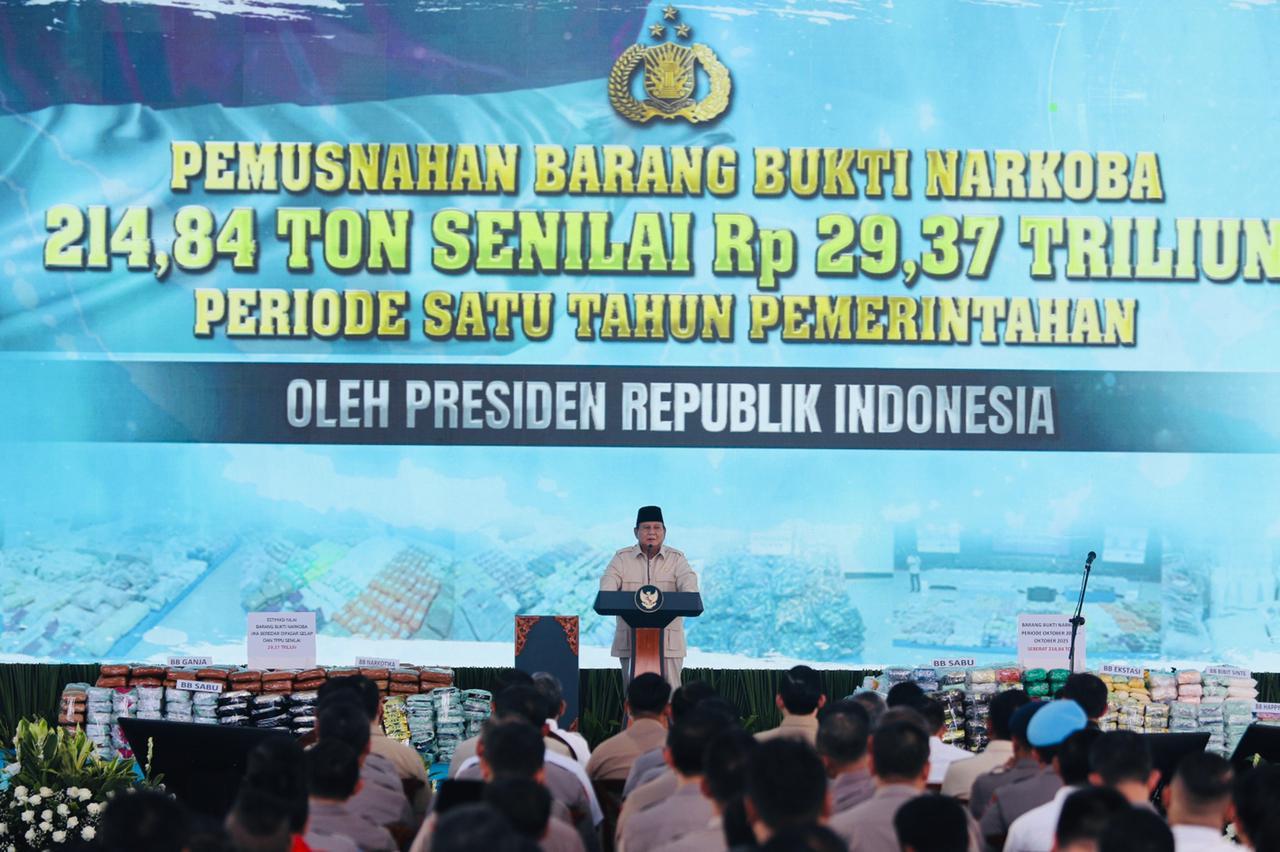 Prabowo: Bersatu Lawan Mafia demi Kemakmuran Pemerintahan