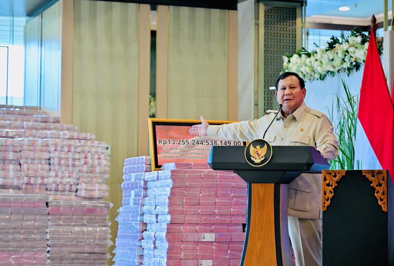 Prabowo: Pemerintah Prioritaskan Hasil Penegakan Hukum untuk Rakyat