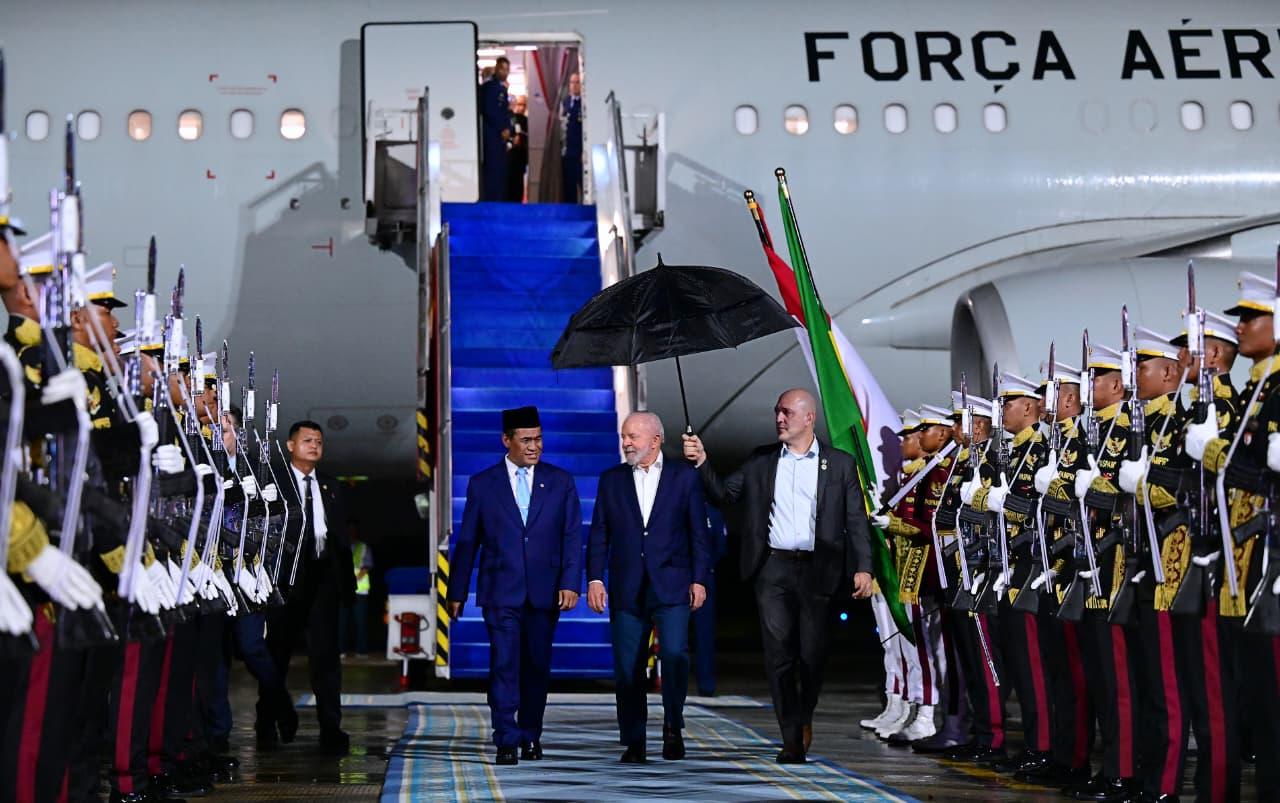 Presiden Brasil Lula da Silva Kunjungi Jakarta