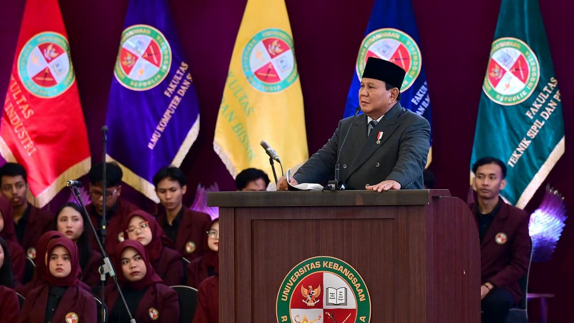 Presiden Prabowo Ajak Pemuda Pilih Jalan Kebenaran dan Kejujuran