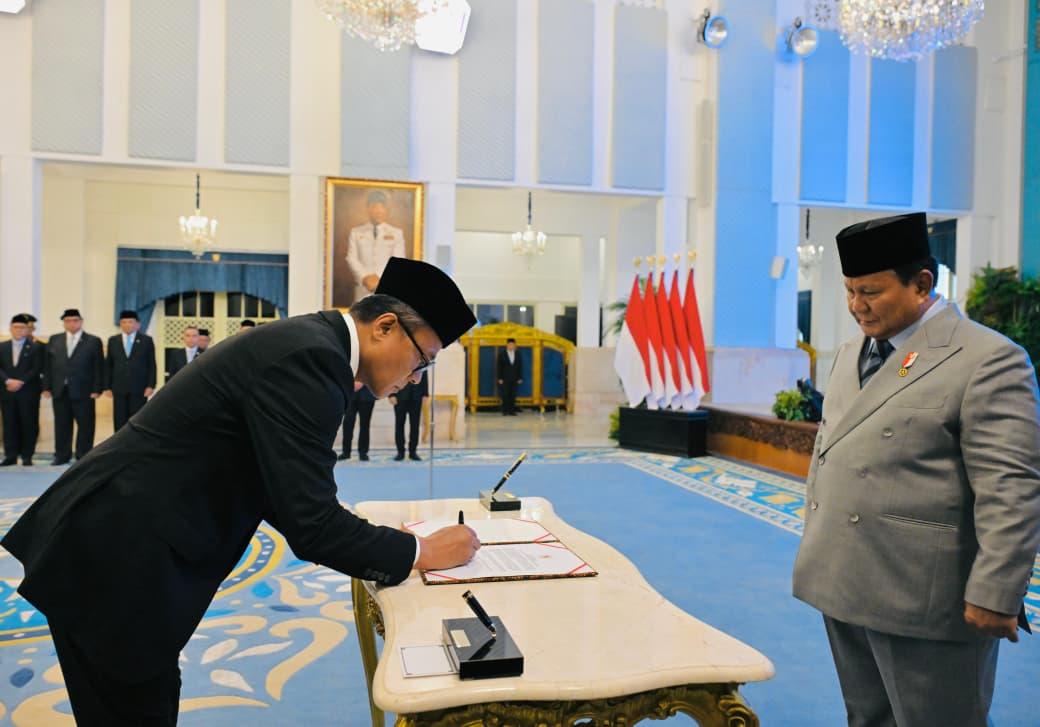 Reformasi BUMN: Prabowo Lantik Pimpinan Baru Badan Pengaturan BUMN