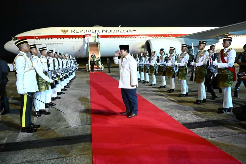 Prabowo Hadiri KTT ASEAN ke-47 di Malaysia Dorong Inklusivitas dan Keberlanjutan