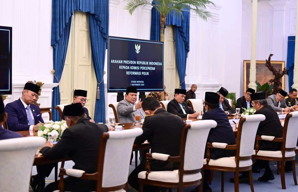 Prabowo Dorong Reformasi Polri untuk Supremasi Hukum