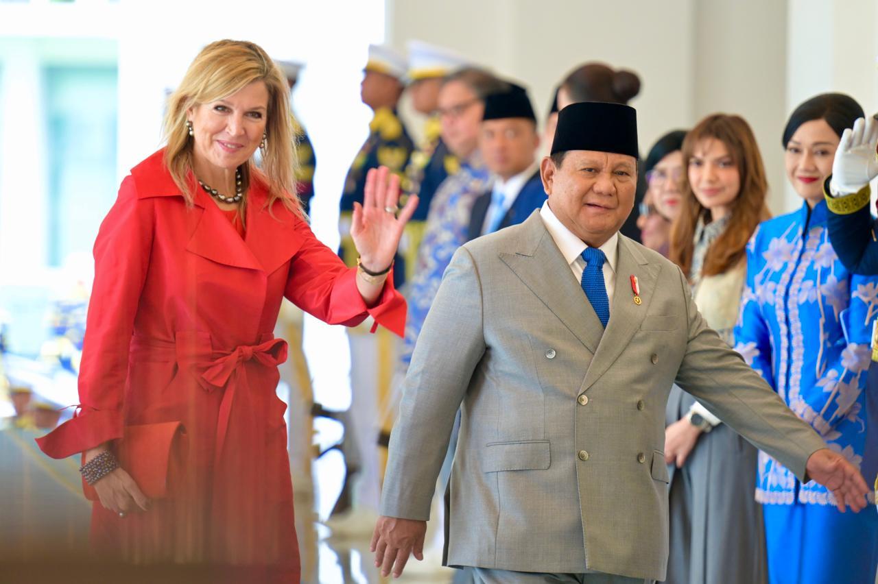 Kunjungan Ratu Máxima ke Istana Presiden Prabowo