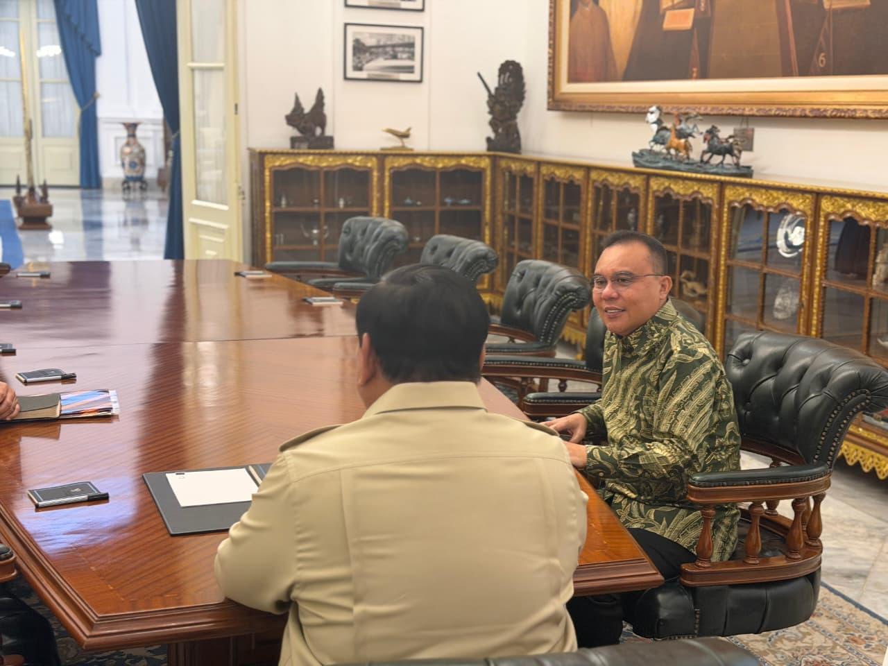 Prabowo Temui Wakil Ketua DPR: Bahas Kesejahteraan Publik dan Layanan Haji