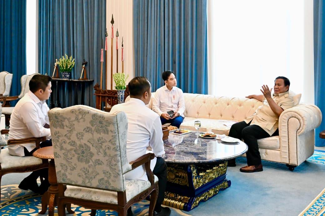 Prabowo Terima Laporan Gibran Usai KTT G20 Johannesburg