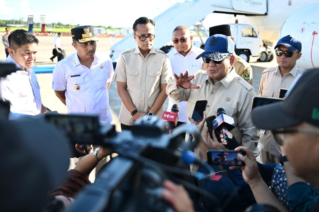 Presiden Prabowo: Negara Hadir di Daerah Bencana