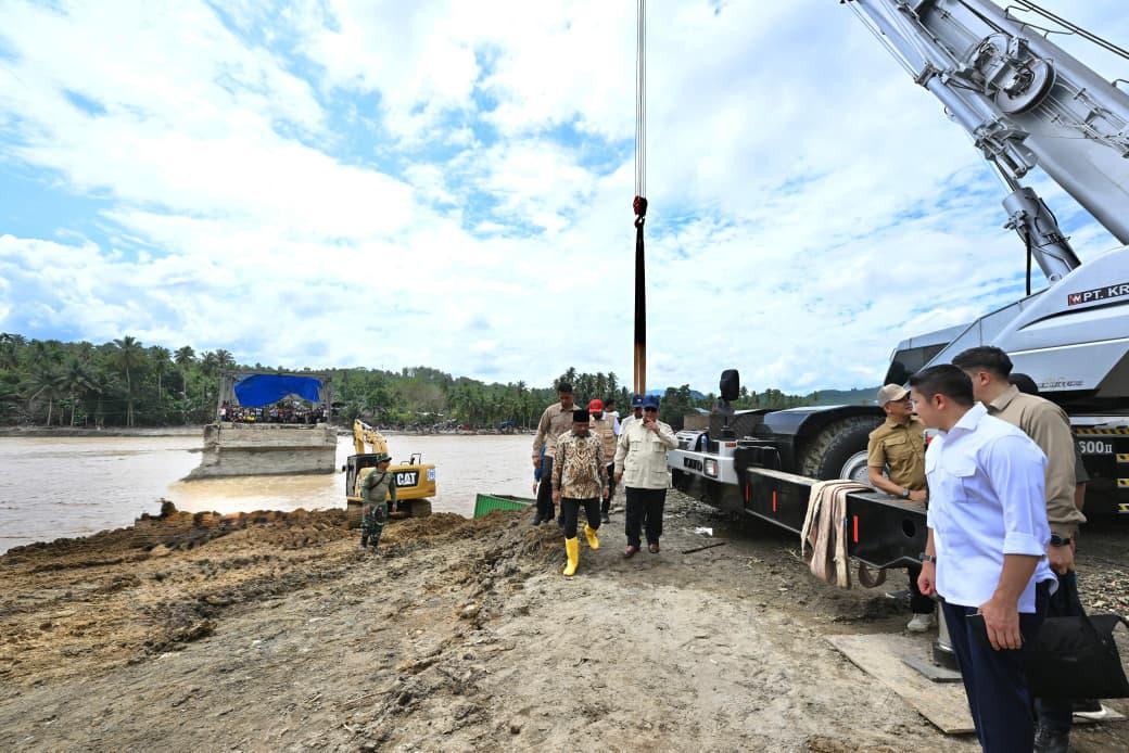 Presiden Prabowo Jamin Pangan dan Infrastruktur Aceh Aman
