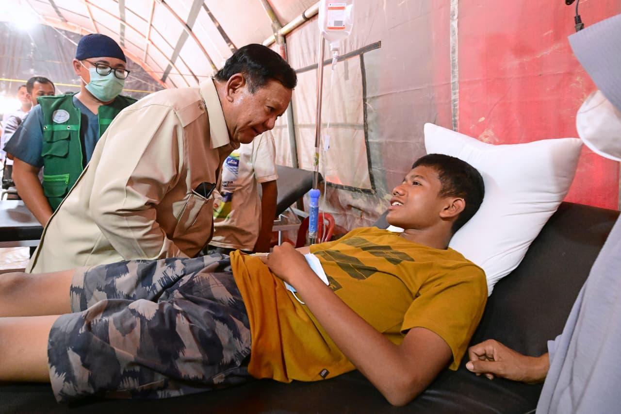 Presiden Prabowo Kunjungi Warga Terdampak Banjir di Aceh Tamiang